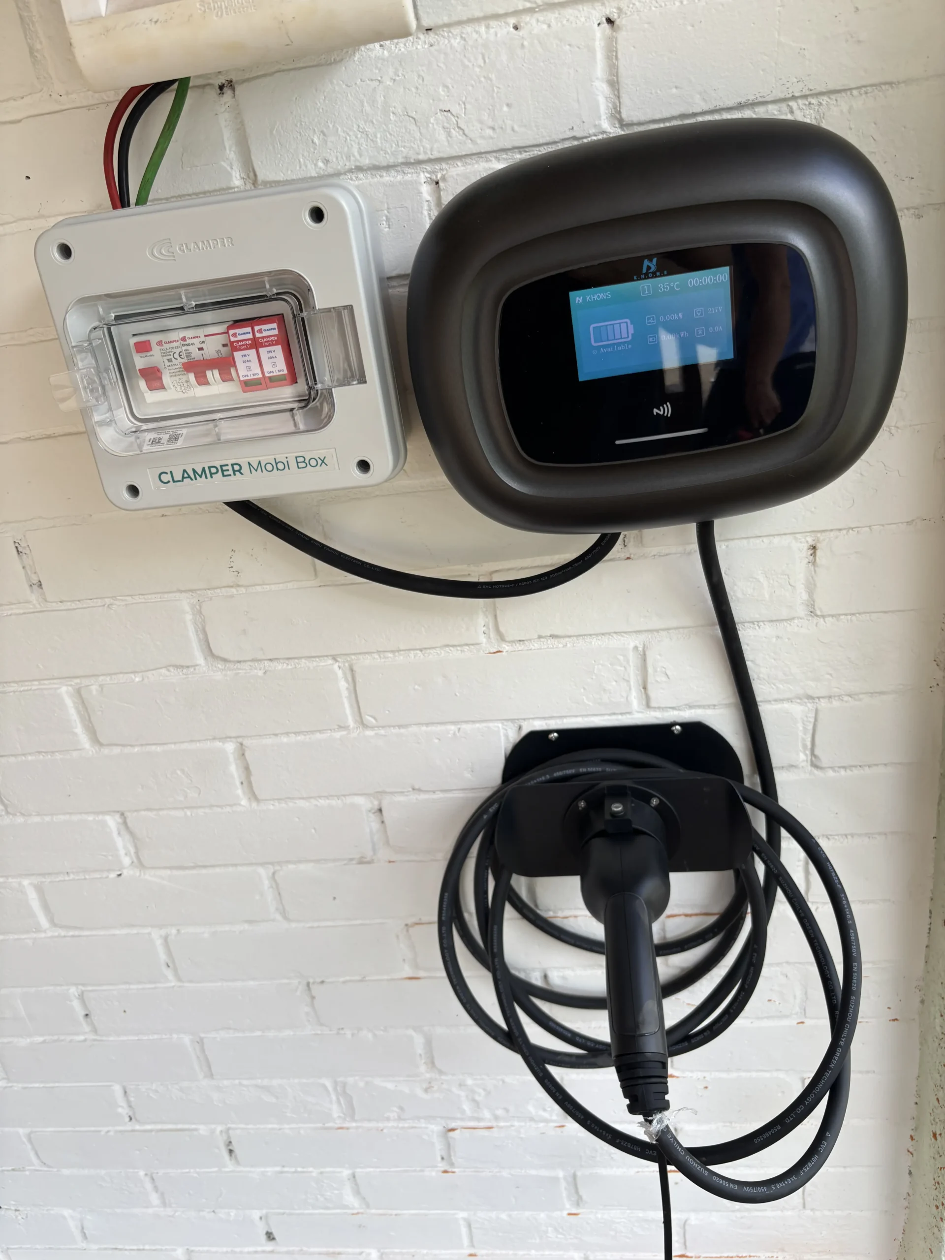 Instalação de Wallbox realizada pela RMC Soluções Elétricas em Belo Horizonte
